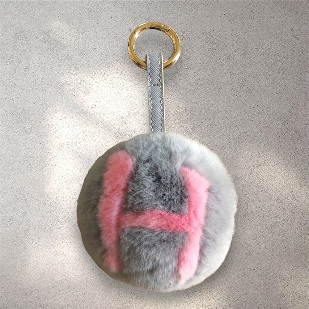 Initial Keychain / Bag Charm